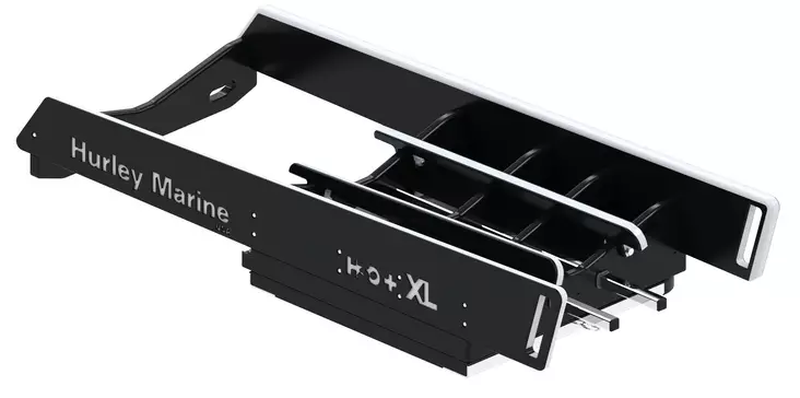 H3O+ XL-KULJETUSRAMPPI SÄHKÖVINSSILLÄ, MAKS. 453KG, MUSTA - Veneen kansihelat - M9519037923 - 1