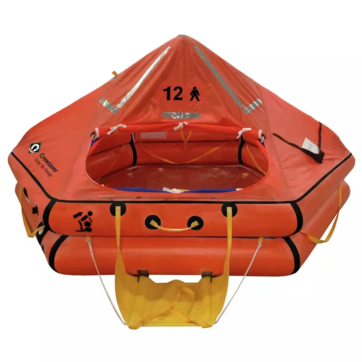 ISO OCEAN PELASTUSLAUTTA 24 HRS 12H, KOVA - Turvallisuus- ja katsastusvarusteet - M9532006833 - 1