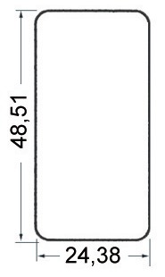 Katkaisija pidike, peitelevy - Venesähkön asennustarvikkeet - D123683 - 1