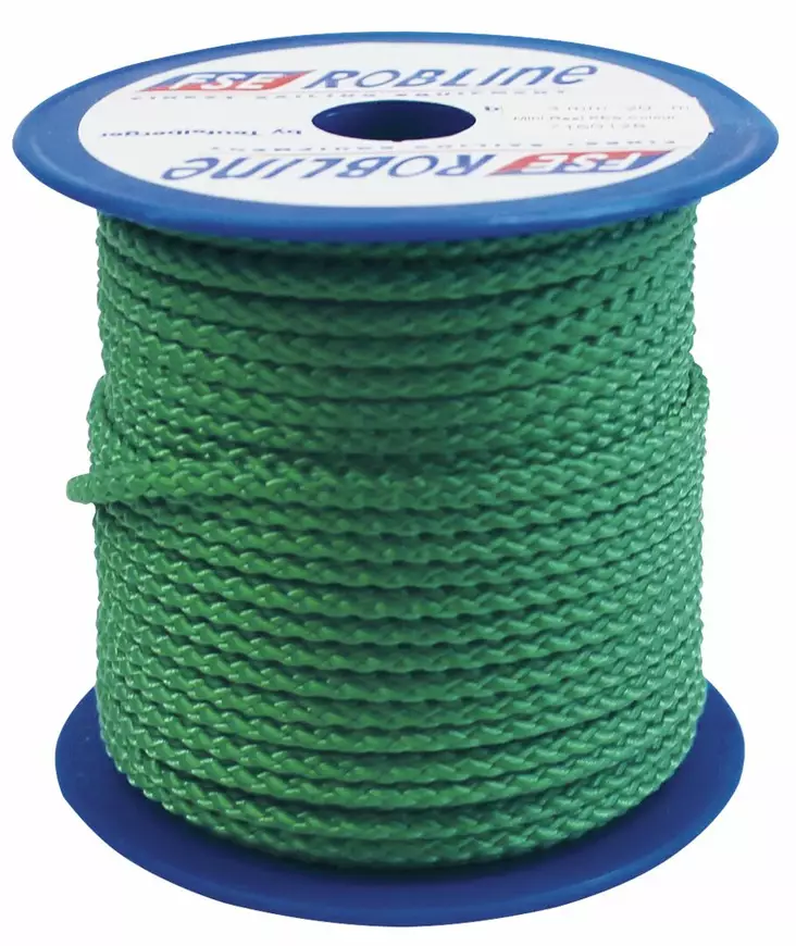 KÖYSI MINI-REELS POLYESTER VIHREÄ - Veneen kiinnitys - M9518152203 - 1