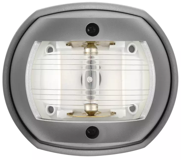 Kulkuvalo Compact 12 harmaa - valkoinen 135° perävalo - Valaisimet ja lamput veneisiin - D235473 - 1