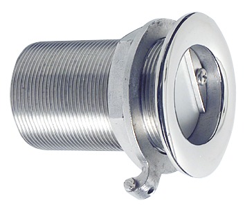 Läpivienti vesilukolla 1" 1/2 - Läpiviennit, letkuliitos ja sulkuhanat - D124173 - 1