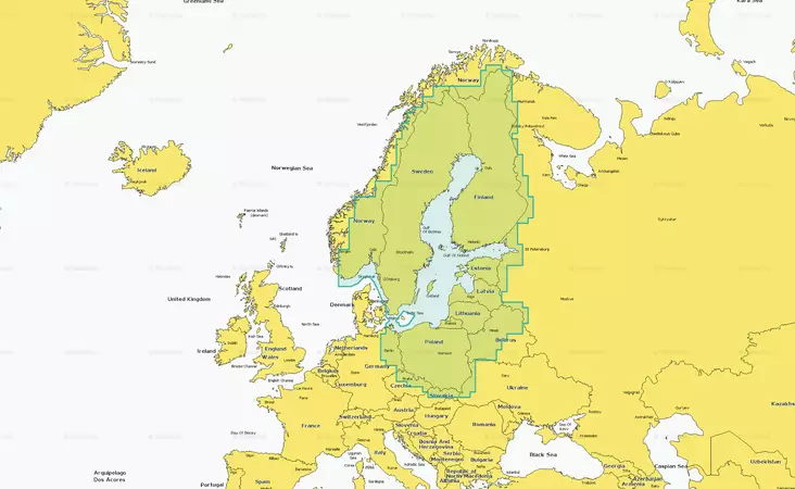 NAVIONICS+ ITÄMERI & SUOMEN JÄRVET - Meri-VHF-radiopuhelimet ja tarvikkeet - M9531001003 - 1