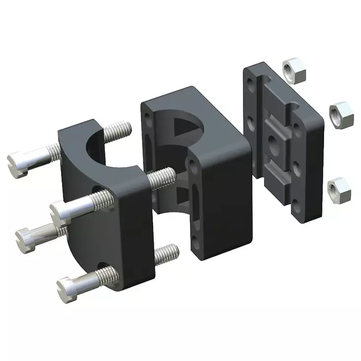 NAWA KAIDEKIINNIKE 22MM PUTKELLE - Lowrance vene-elektroniikka - M9517012003 - 1