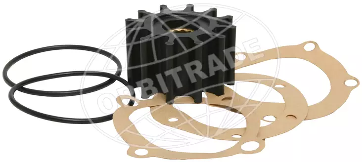 Orbitrade siipipyörä Yanmar 3JH, 4JH - Sisäperämoottorin Jäähdytys - D158703 - 1