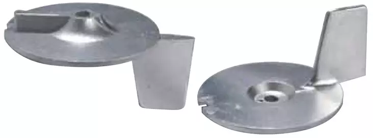 Osculati anodi evä (sinkki) Mercury/Mariner 18-25hv - Anodit perä- ja sisäperämoottoreille - D135523 - 1