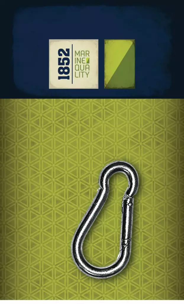 PALOMIEHENHAKA GALVANOITU 90X9MM - Lowrance vene-elektroniikka - M9513038013 - 1