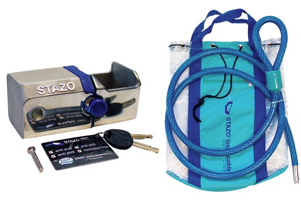 PERÄMOOTTORILUKKO LUKITUSVAIJERILLA - Veneen lukot ja saranat - M9516002073 - 1