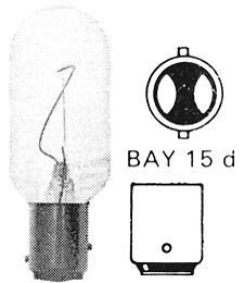 POLTTIMO BAY15D 24V 40CD - Venesähkö - M9514039013 - 1