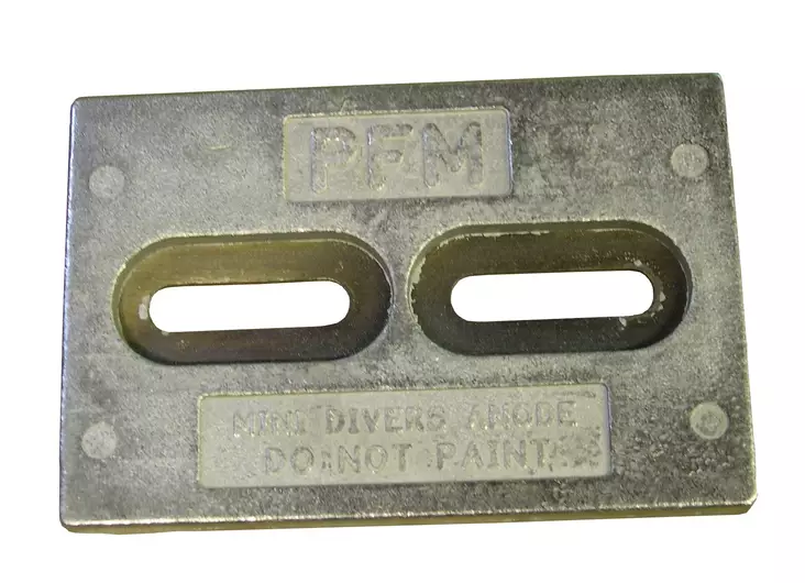 Perf metals runkoanodi Mini Divers - Anodit perä- ja sisäperämoottoreille - D121413 - 1