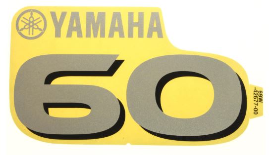 Tarra Yamaha 60hv/Graphic Front Top Cowling - Yamaha muut - 11743 - 1