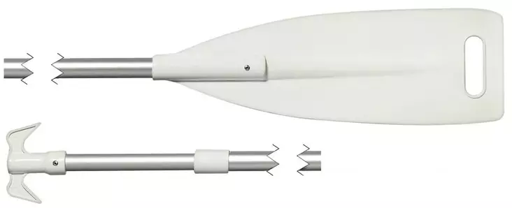 Teleskooppimela/venehaka 90x160cm - Melat, airot ja venehaat - D124543 - 1