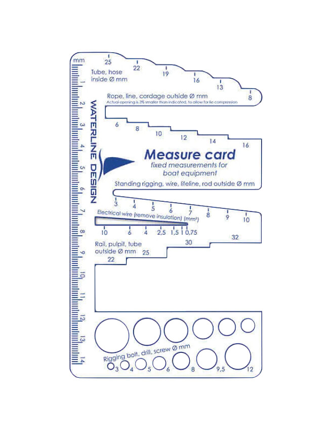VENEILIJÄN MITTAKORTTI - Veneen ja moottorin huolto - M9512066313 - 1