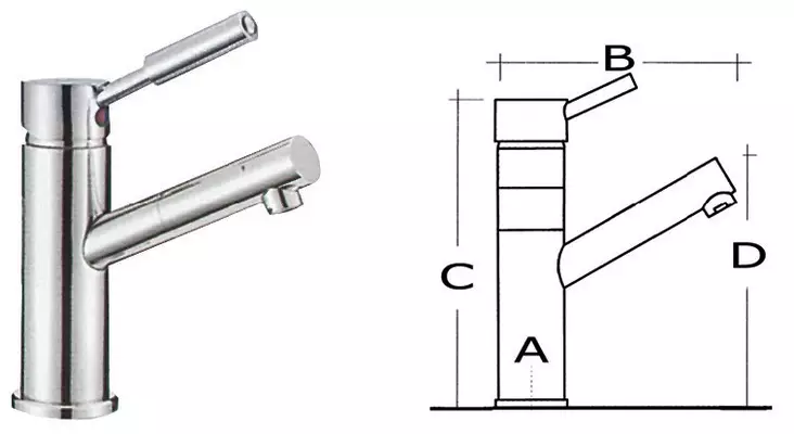 Vesihana Diana - Veneen vesihanat ja pesualtaat - D123913 - 1