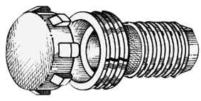 End adapter 37mm - Veneen lämminvesivaraajat ja vesisäiliöt - D125103 - 1