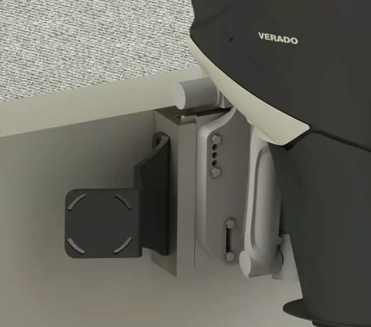 JACK PLATE MATALANVEDEN ANKKURIN KIINNITYSLEVY - Lowrance vene-elektroniikka - M9512401393 - 1