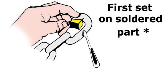 Punainen ketjumerkki. 12 mm 8kpl - Ankkurointi ja kiinnitys - D122993 - 1