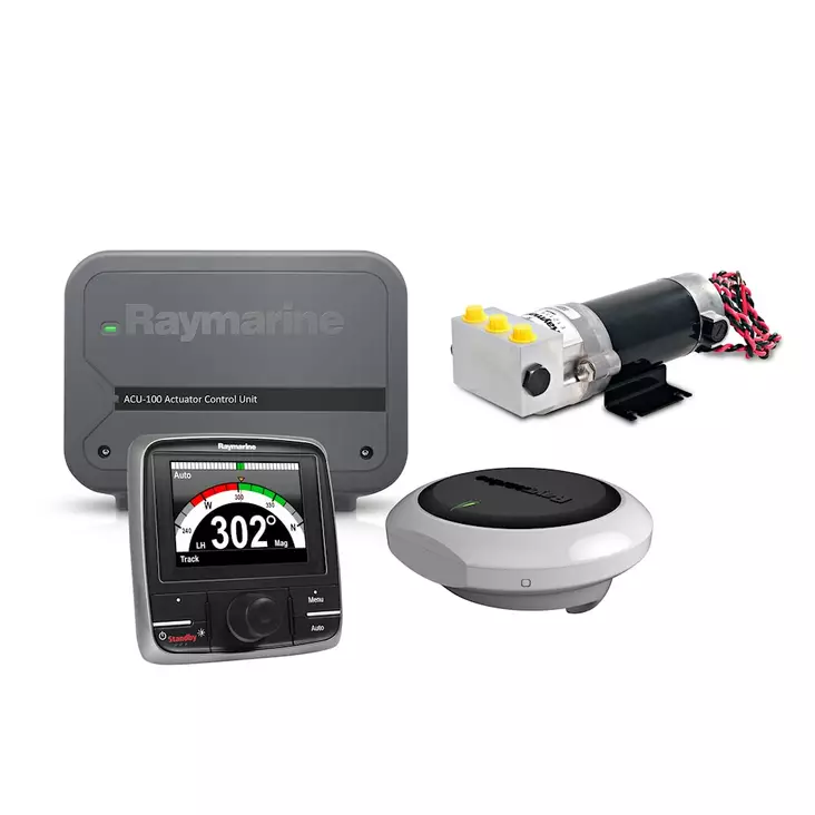Raymarine EV100 Hydraulipilotti sis. p70Rs, ACU-100, EV1&0,5l pumppu(50-110cc) - Raymarine vene-elektroniikka - 28703 - 1