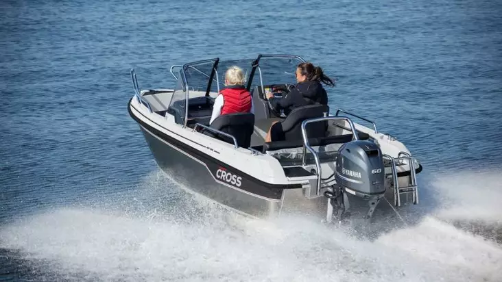 Yamarin Cross 49 Br 2023 vene Yamaha F60hv perämoottori - Yamarin Cross Alumiiniveneet - 39713 - 1