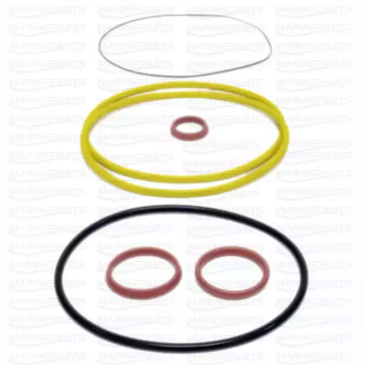 Tiivistesarja sylinteriputki Volvo Pentaan diesel 875550 - Sisäperämoottorin osat - 41334 - 1