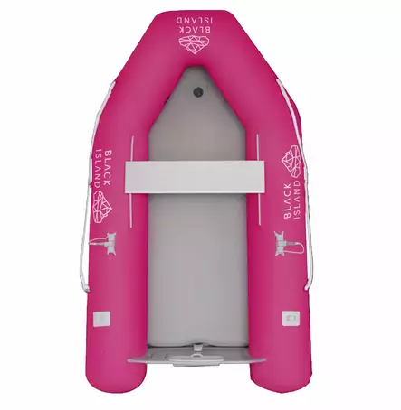 Black Island LIGHT 230 ilmapohjalla pinkki - Kumiveneet - D417494 - 1