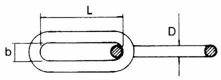 KETTINKI PITKÄLENKKINEN 13mm - Lowrance vene-elektroniikka - M9518017534 - 1