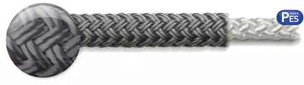 KÖYSI RIO 14MM HARMAA - Veneen kiinnitys - M9518120414 - 2