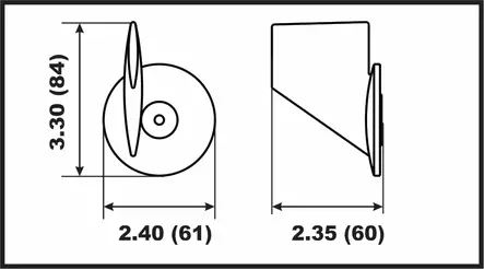 Perf metals anodi evä Suzuki 40-85HP - Anodit perä- ja sisäperämoottoreille - D370194 - 2
