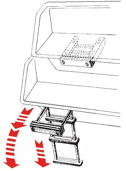 S.S Uimataso Tikkaat 3 askelmaa - Venetikkaat - D124974 - 2