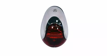 Attwood Kulkuvalo/Red Sidelight Punainen RST 12V - Veneen valaistus - 44064 - 2