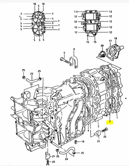 Tiiviste Vesikansi/Gasket Cylinder Head - Suzuki osat perämoottorille - 42994 - 2
