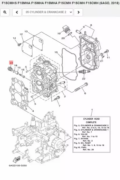 Tulppa/Plug Blind Yamaha (Anodille 6G8-1 - Yamaha muut - 33074 - 2
