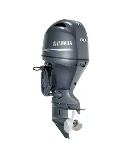 Yamaha 80hv Pitkäriki Sähkö Kaukohallinta Trimmi Perämoottori 4T Rigging - Yamaha perämoottorit - 50854 - 1
