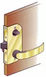 LUKKO OFFSHORE FLUSH, MESS - Veneen lukot ja saranat - M9516032374 - 1