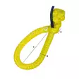 Soft Shackle yellow 6t - Köydet veneilyyn - D465944 - 2