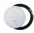 TARKASTUSLUUKKU 203MM MUSTA - Veneen LVI - M9512066104 - 2