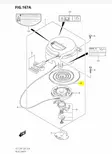 Käynnistysjousi/Spring Spiral Suzuki DF2.5 - Suzuki osat perämoottorille - 42914 - 2