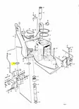 Muovirengas/Plastic Washer Volvo (Intermediate Housing) - Sisäperämoottorin osat - 6464 - 2