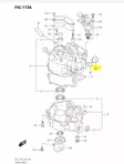 Öljyntäyttökorkki/Cap Oil Filler Suzuki DF2.5 - Suzuki osat perämoottorille - 42894 - 2