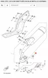 Pakoputken Tiiviste/Gasket Exhaust Pipe Yamaha Moto YQ50 NS50 CS50 YN50 - Yamaha Moto - 18134 - 2