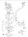 Stefa/Seal Oil Water Pump Suzuki (13X26X10) DT9.9 DT15 DF9.9 DF15 - Suzuki osat perämoottorille - 37104 - 2