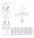 DECKSEAL SMALL-B KAAPELIN LÄPIVIENTI, MU - Akkutarvikkeet veneisiin - M9515030234 - 4