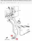 Jarruvaijeri/Cable Brake Yamaha Moto ATV YFM50 YFM80 YFM100 - Yamaha Moto - 27244 - 2