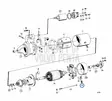 JOUSISARJA Käynnistysmoottori/Starter Motor Volvo Penta - Sisäperämoottorin osat - 6584 - 1