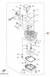 Kaasutin Täydellinen/Carburator Assy 1 Yamaha F9.9H/F15C/F20B - Yamaha muut - 35134 - 6