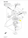 Käynnistysjousi/Spring Spiral Suzuki DF2.5 - Suzuki osat perämoottorille - 42914 - 2