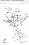Keskiseisontatuki/Stand Main Yamaha Moto - Varaosat ja lisävarusteet - 17454 - 2