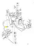 Muovirengas/Plastic Washer Volvo (Intermediate Housing) - Sisäperämoottorin osat - 6464 - 2