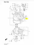 Öljyntäyttökorkki/Cap Oil Filler Suzuki - Suzuki osat perämoottorille - 42894 - 2