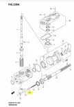 Pin Push/Clutch Pin Suzuki Transmission - Suzuki osat perämoottorille - 42854 - 2